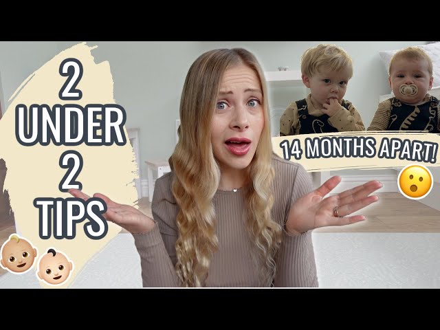 SURVIVING 2 UNDER 2 : Tips & Advice | *Practical* Tips From A Mum Of 2 Kids Born 14 Months Apart