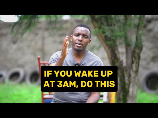 If you wake up at 3am, do this - Sam West