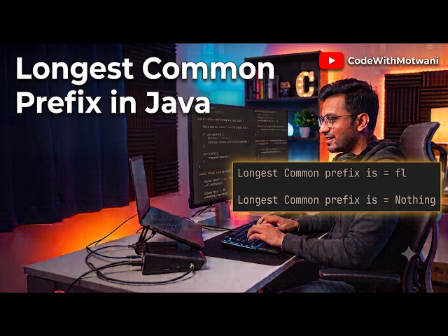 Longest Common Prefix in Java | Java 8 Stream API | Coding Interview Question