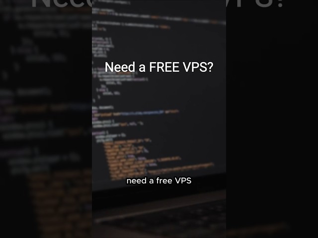 Deploy a FREE VPS in under 60 seconds