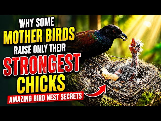 🐦 Why Do Some Mother Birds Raise Only Their Strongest Chicks? | Amazing Bird Nest Secrets