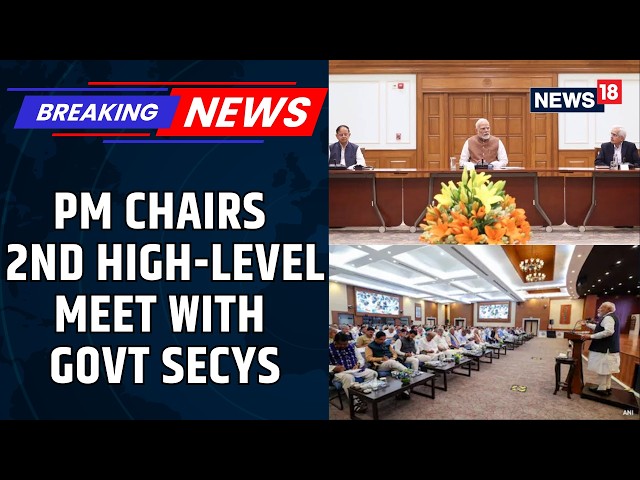 PM Modi Chairs High-Level Meet On India’s Future Growth Agenda For Economy, Finance & Tech | News18