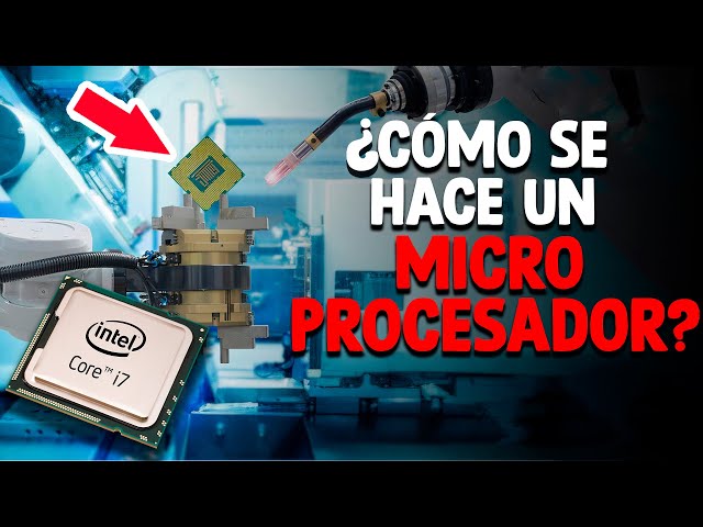 How is a Microprocessor Made? [Factory Process]