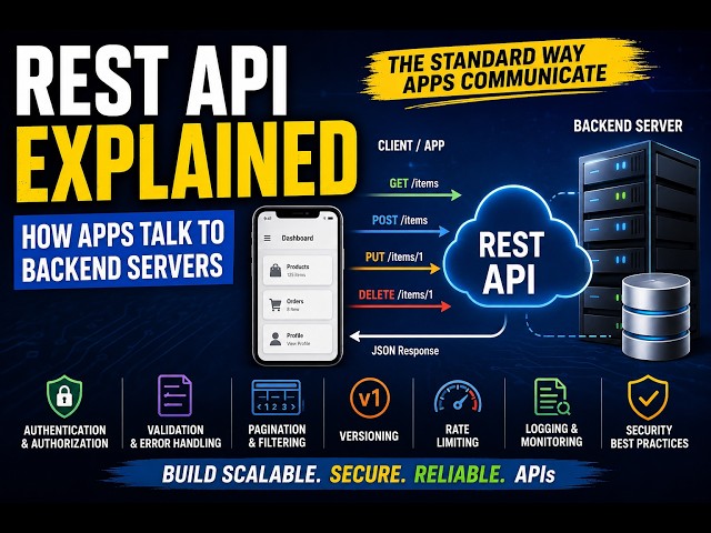 REST API Explained: How Apps Communicate with Backend Servers