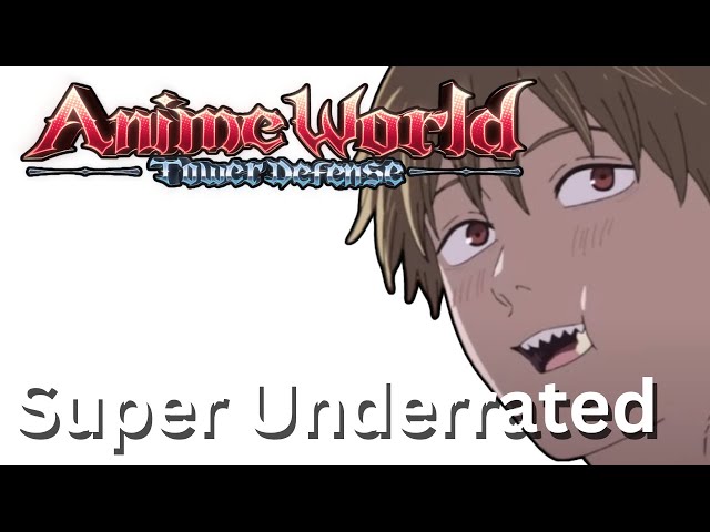 Trying and Getting Into Anime World Tower Defense.