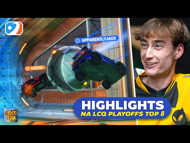 TOP NA Teams Look INSANE!? | RLCS LCQ Top 8 Playoffs Highlights