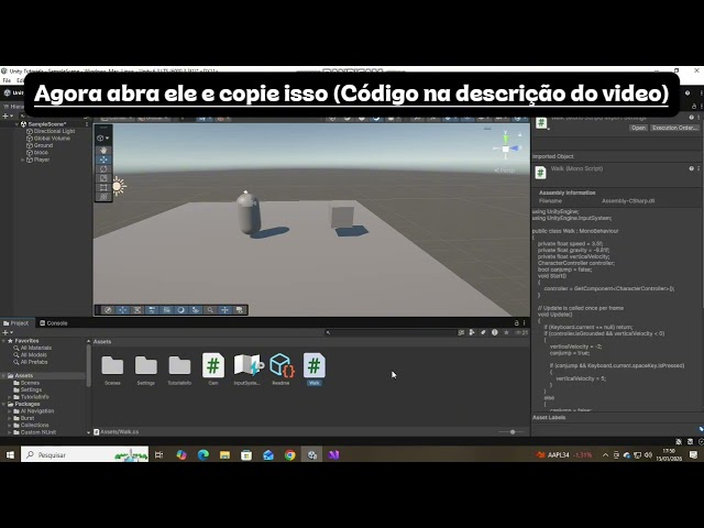 Unity Tutorials: Movimentação e Câmera