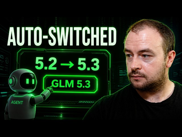 My agent knew about GLM 5.3 before I did — and switched itself to it