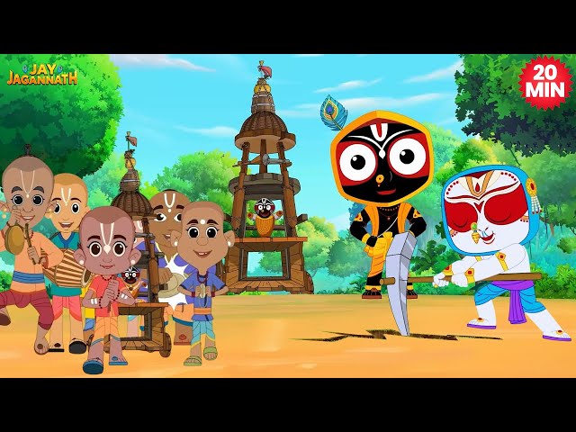Amazing miracle in Rath Yatra! Children surprised everyone! | Jay Jagannath | Jay Jagannath Cartoon