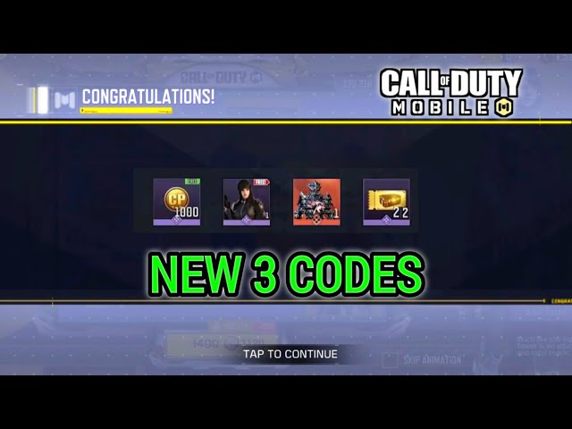 NEW 3 REDEEM CODE COD MOBILE 2025 | CALL OF DUTY MOBILE REDEEM CODE | CODM REDEEM CODE 2025