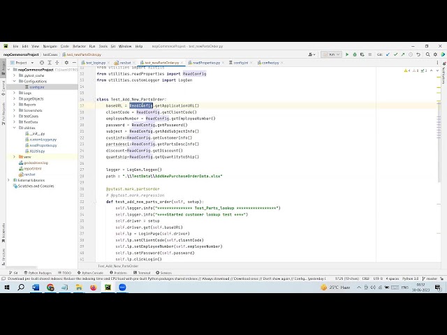 #pythonforbeginners #phython #seleniumpython #class15