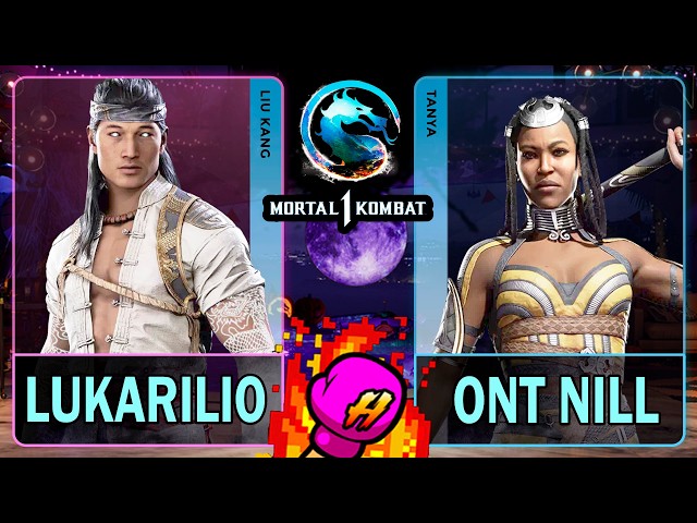 MK1 Lukarilio (LIU KANG) VS Ont Nill (TANYA)🥊Mortal Kombat 1🥊4K 60ᶠᵖˢ