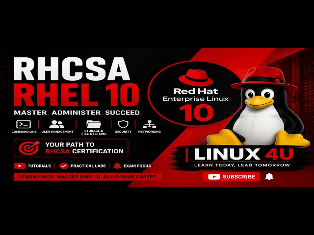 KICKSTART SERVER CONFIG RHCSA RHEL 10 #coding#programming #python #education #linux #codes