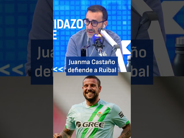 Juanma Castaño defends Ruibal: "You have to be a lout" | El Partidazo de COPE