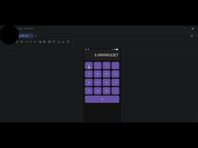 Simple Calculator App | Build in JAVA | Android studio 