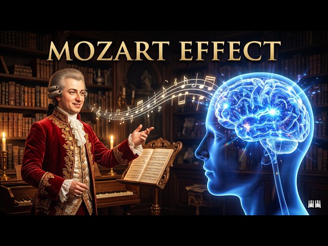 Unlock Brain Power in 3 Minutes with Mozart Effect. Classical Music for Studying and Concentration