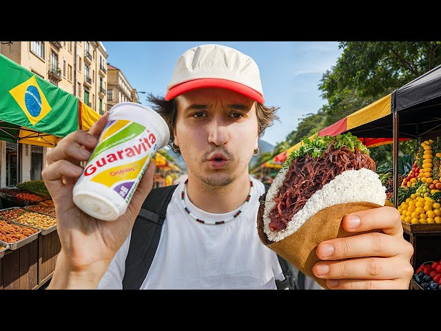 Probando Comida Callejera en Brasil ¿Realmente es tan Buena?