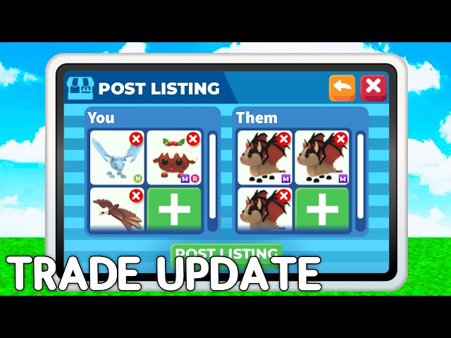 How To Use Trade Hub In Adopt Me Update