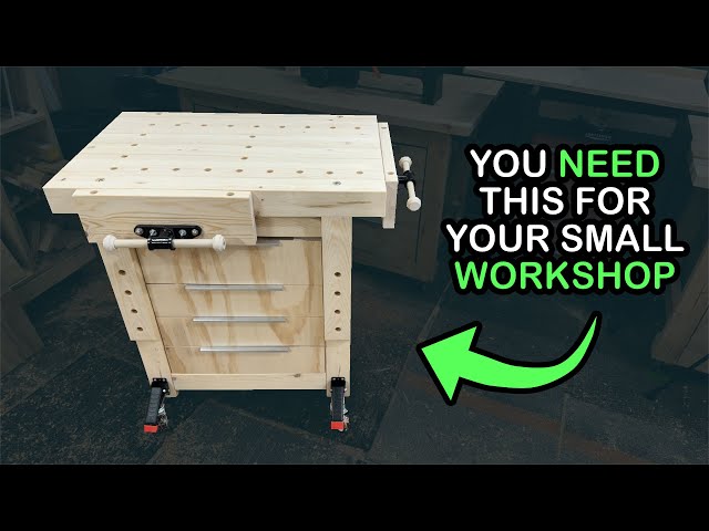 The Ultimate DIY Workbench for Small Workshops