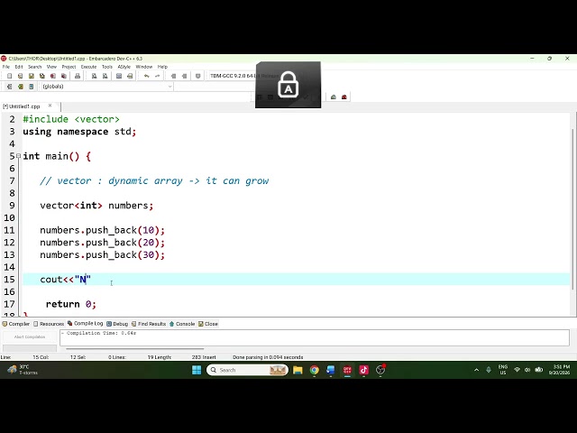 C++ — Vector