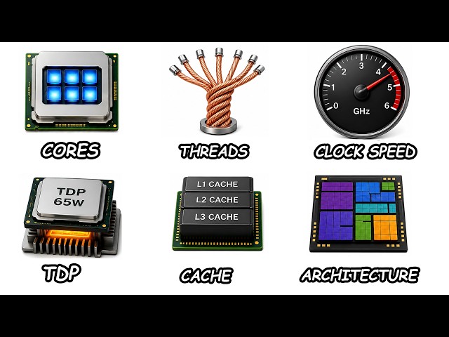 Every CPU Specification Explained in 12 Minutes!