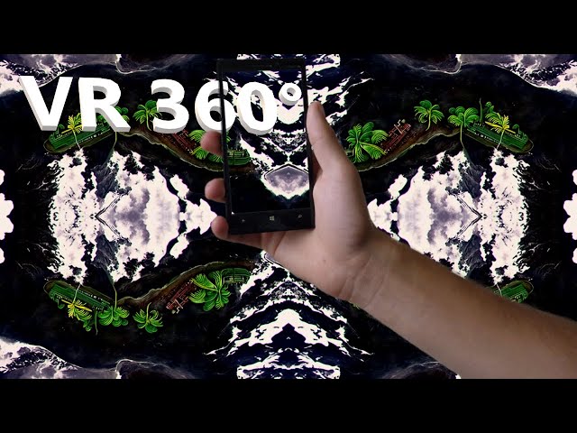 VR tropical flight - 4k 60fps 360°AI generated art for mobile devices or virtual reality headsets