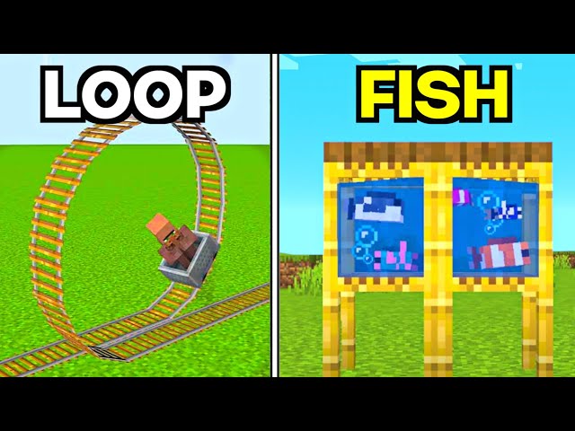 331 Genius Minecraft Build Hacks!