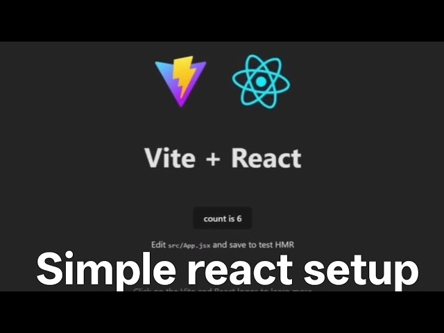 Create a React Project in Seconds Using Vite #ReactJS #Vite #WebDevelopment #Frontend