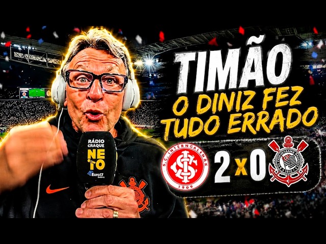 "LOST TO A WEAK INTERNACIONAL SIDE" - Neto on the match between Internacional vs. Corinthians
