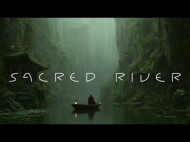 Sacred River - Calm Sleep Meditative Music - Spiritual Relaxing Ambient