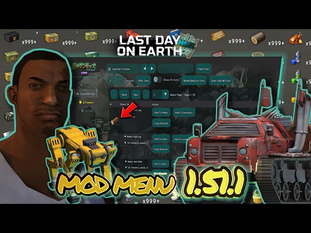 [New!] MOD MENU HMZ 1.51.1 | LAST DAY ON EARTH: SURVIVAL