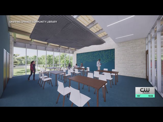 Community Library seeking donations for new $35 million project | KXAN News at 9 p.m. Saturday