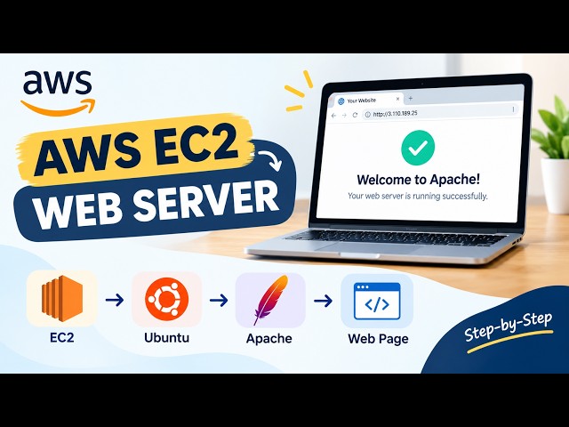 How to Install Apache on Ubuntu EC2 & Create a Simple Web Page | AWS for Beginners