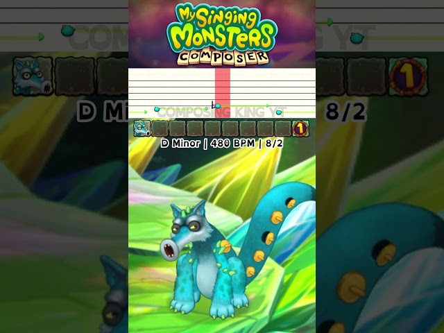 Crystal Islet Sox Composer Tutorial #msm #fanmade #mysingingmonsters 