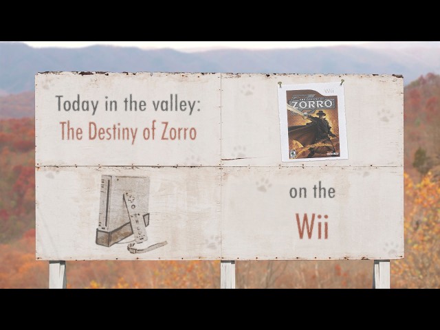 The Destiny of Zorro (Wii) | The Video Game Valley
