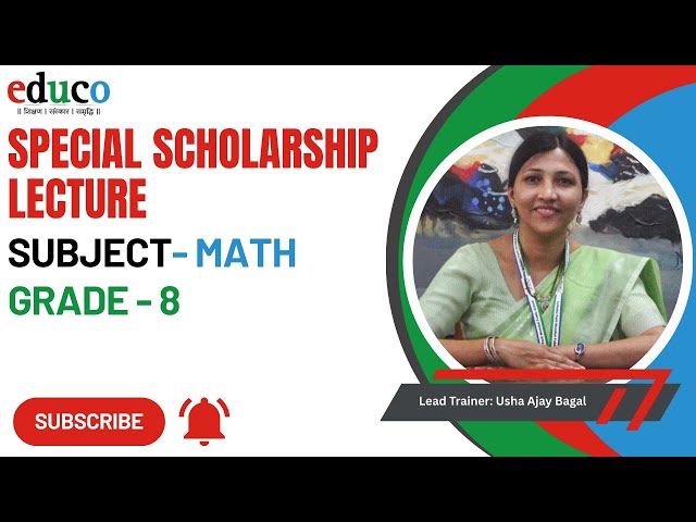 Special Scholarship | Grade 8 | Math | VTC -1st Jan 2026