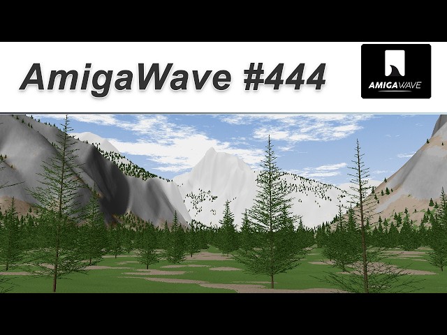 AmigaWave #444 - Noticias de actualidad retro, demostración de nuevo Scenery Animator.