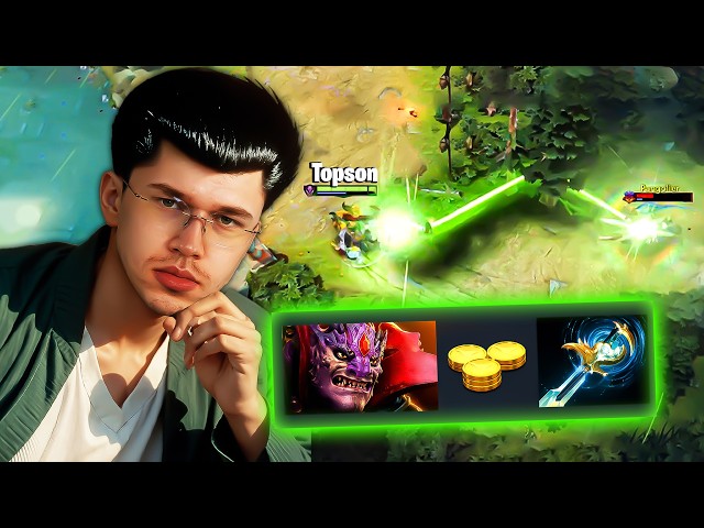 How Topson really plays LION in 7.41c...