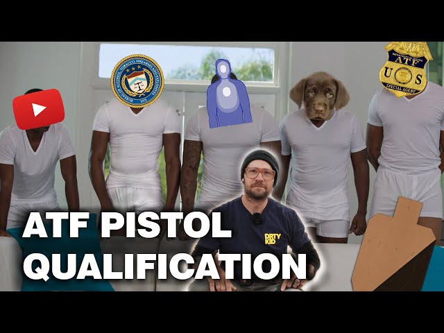 I shoot the ATF Pistol Qualification | Can I save my puppy?