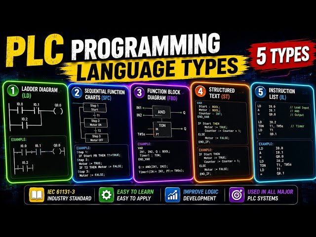 PLC Programming: The 5 Languages You Can't Ignore