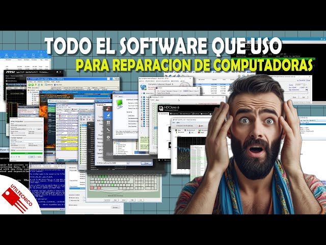 Todos los programas que uso para reparar computadoras