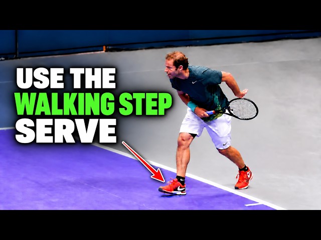 One Simple Step Could Fix Your Serve