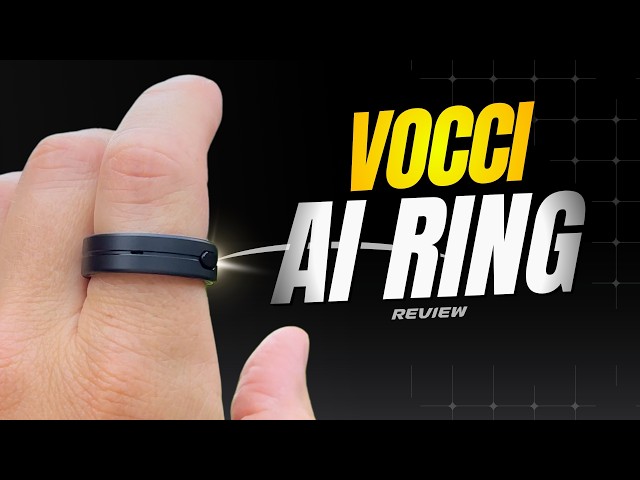 Vocci Ring Review: The AI Ring That Brings Real-World Context to Your Favorite AI Tools