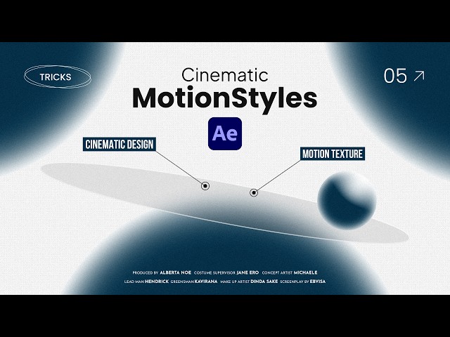 5 Cinematic Motion Designs The Pros Use in After Effects