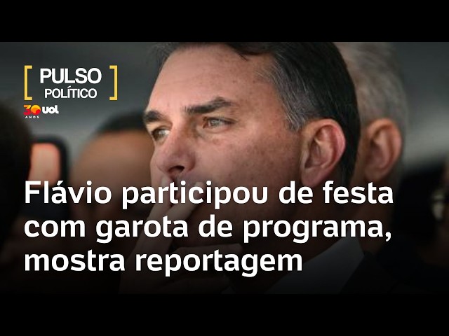 Flávio Bolsonaro attended party with sex worker: 'I won't make that mistake again', reveals Platô