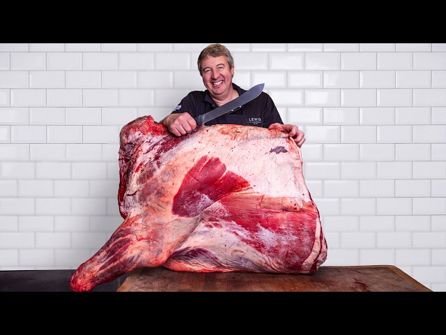 How a Master Butcher a Breaks Down a Forequarter of Beef