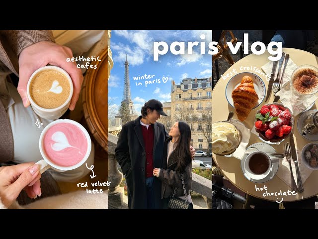paris vlog 🇫🇷 christmas in paris, cafes, butter shopping, jazz bar, local markets, museums