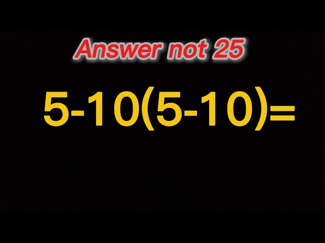 Most people get this Math problem wrong