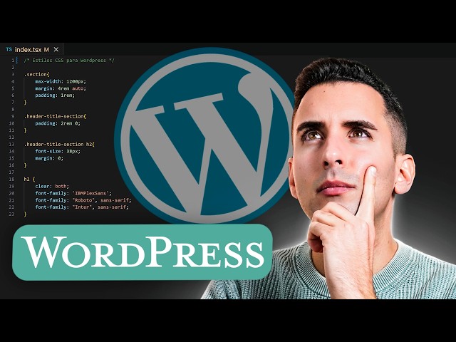 How to edit wordpress code correctly David Zamora course