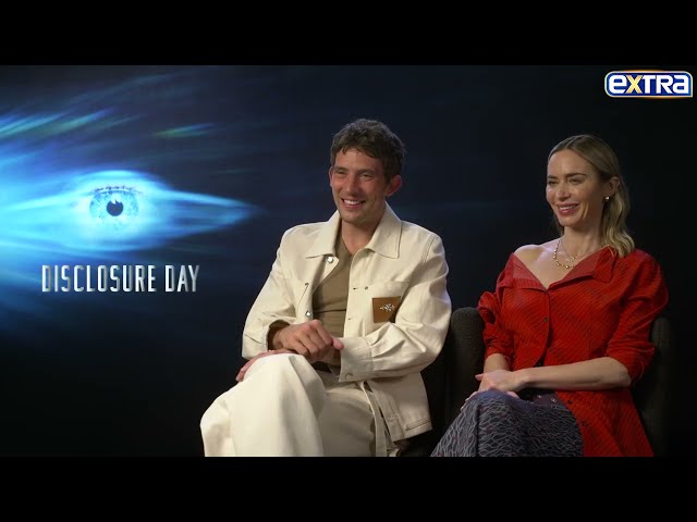 Emily Blunt & Josh O'Connor Talk ALIENS & Obama Visit to 'Disclosure Day' Set (Exclusive)